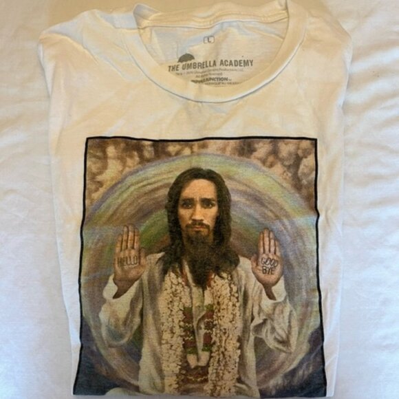 Men's The Umbrella Academy "The Prophet" T-Shirt Size Large - Picture 1 of 5